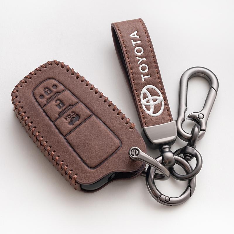 Car Smart Remote Key Case Cover Holder Shell Fob For Toyota Corolla Prius Camry CHR C-HR RAV4 Altis Land Cruiser Prado Keyless