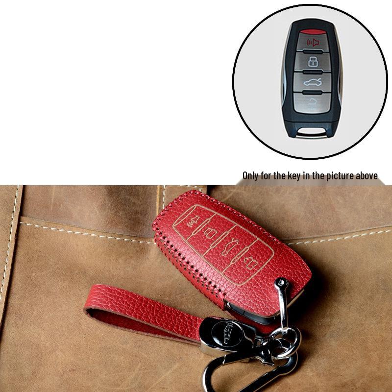 Key Case for Great Wall: Haval H6, H9, Chitu, F7, H2S, M6, F5, H4, Big Dog, F7X, Fengjun, Ora with Snap Button