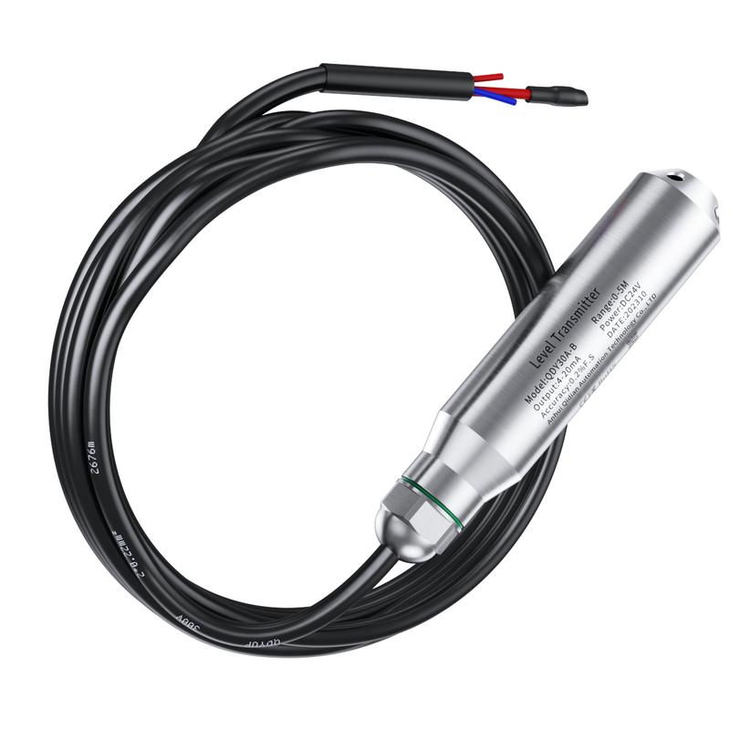 1m 2m 3m 5m Submersible Water Level Sensor 4-20mA Tank Well Pool 0-10V RS485 Level Sensor Transmitter