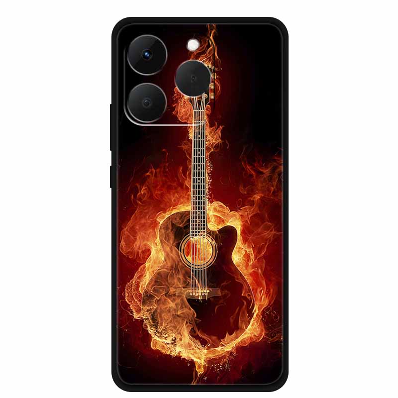 Case For OPPO Realme 15T Embossed Blossoms Funda 3D Relief Flowers Coque Silicone Soft Phone Cover For Realme 15 T 5G Bumper