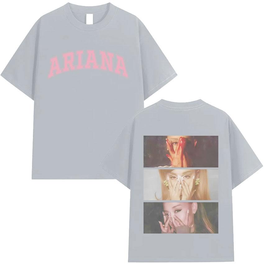 2026 JaroLéto Ariana Grande HipHop Pohodlné Tričko pro Muže Harajuku Styl Streetwear Mladistvá Móda Tričko