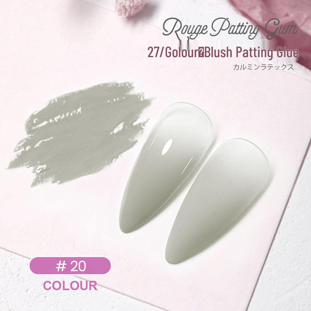 No-Wash High Saturation Gradient Gel Polish for Thick Color Painting & Powder Printing
