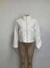 2025 Autumn/Winter European and American Women's Plush Lambswool Short Cardigan Jacket