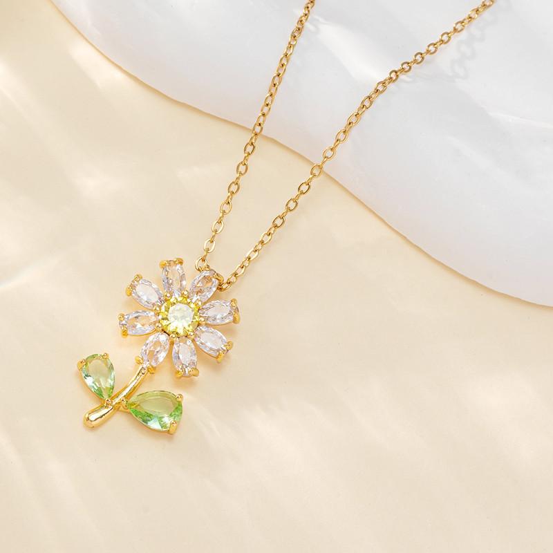 

Ожерелье в виде подсолнуха с подарочной коробкой для девушки с надписью «Я люблю тебя» Идеально подходит для Дня матери, дней рождения, валентинок, свадеб