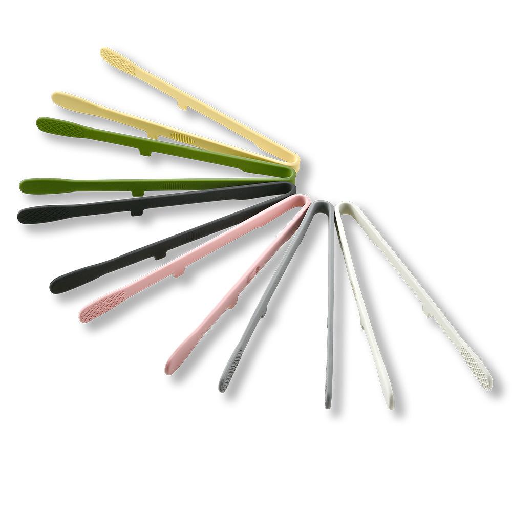 Silicone Food Toast Tongs Trivet Tongs for Kitchen Tongs Non-slip Cooking Clip Clamp BBQ Salad Tools Grill Kitchen Accessories