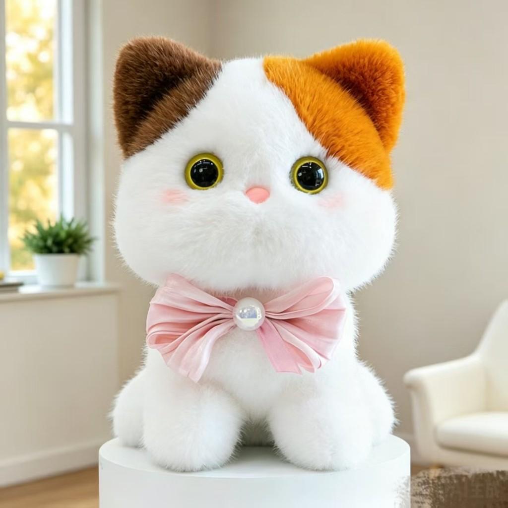 Kurzplüsch Siamesische Katze Plüschtier Für Kinder Mädchen Junge Geschenk Sammleredition