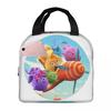 Sunny Bunnies Anime Cartoon Insulated Lunch Bag for Women Office Cooler Thermal Food Box Tote Portable Lunch Boxes Container