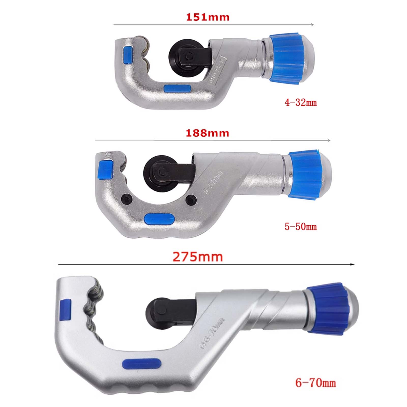 Stainless Steel Pipe Cutter, Multifunctional PVC PPR Iron Pipe Copper Pipe Cutting Scissors 4-32mm