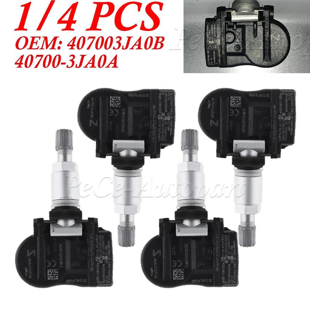 40700-3JA0B TPMS Sensor FOR 2013-2019 Infiniti Q50 Q70 QX50 QX56 Nissan Murano 433MHz Tyre Pressure Sensor 40700-3JA0A