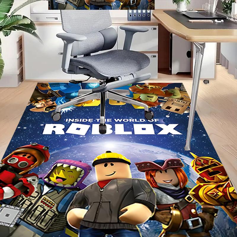 Roblox Adventure Quests Carpet For Playroom Bedroom Living Room Sofa Home Decorkids Game Area Rug Nonslip Floor Mat