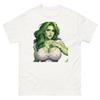 Funny She-Hulk T-Shirt, Custom Superhero Tee, She-Hulk Graphic Print Tee