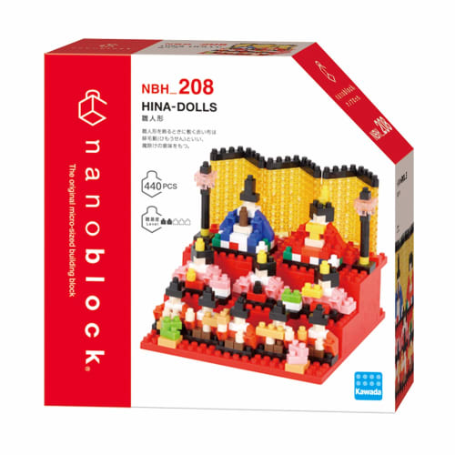 Kawada Nanoblock Hina Doll NBH_208