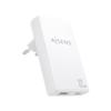 GaN Wall Charger Aisens ASCH-65W2P076-W- 1xUSB Type-C- 1xUSB- 65W- White