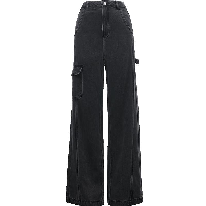 ONLY Women's 2024 Spring High-Waisted Straight Jeans