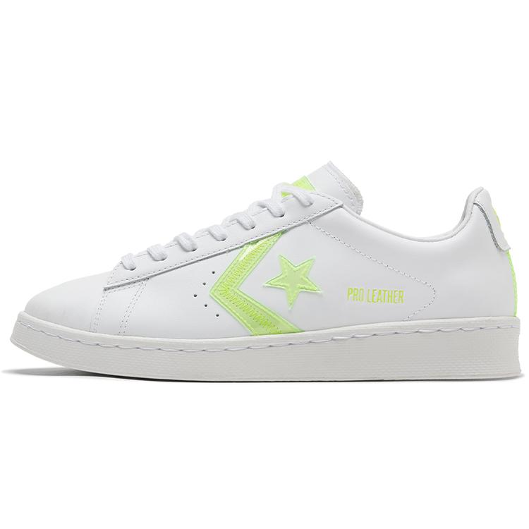 

Pro Leather Converse Low Hi-Vis Collection - White Lemon Neon 169505C 38.5