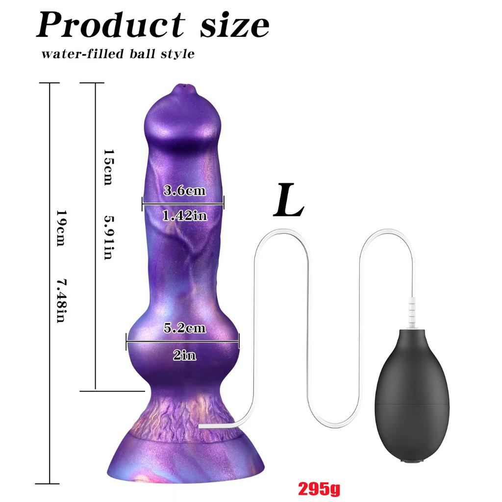 New Animal Ejaculating Dildo With Suction Cup Huge Penis Monster Dog Knot Squirting Anal Sex Toy For Men