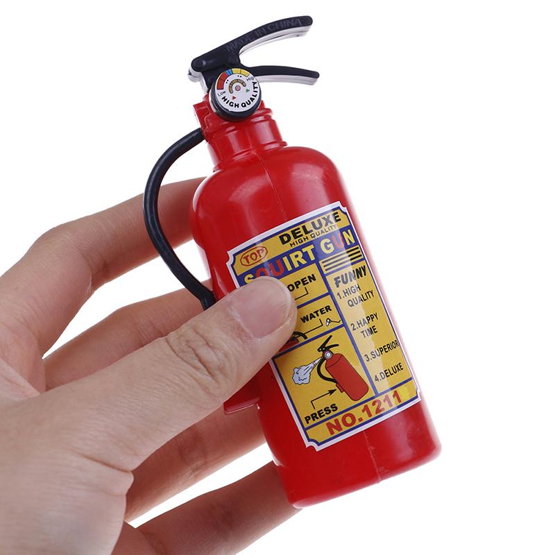 Joke Creative Toy Mini Fire Extinguisher Style Squirt Water Gun Toy