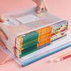 PVC Document Storage Bag Thickened Information Bag Portable File Folders  School Office Supplies
