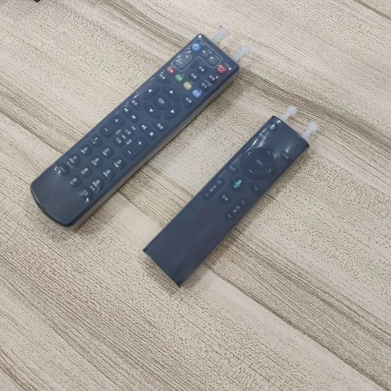 1ks - Univerzální elastické silikonové pouzdro na dálkové ovládání - Průhledné, odolné proti prachu, protiskluzový ochranný kryt pro ovladače TV a klimatizace