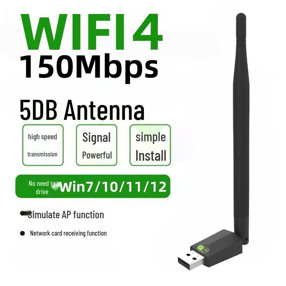 5G Dual-Band USB WLAN-Netzwerkadapter für Desktop und Laptop - Gigabit WiFi Empfänger/Sender