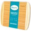 Wood Cutting Board for Kitchen – 37x29cm Large Bamboo Cutting Board with Juice Groove – Wooden Chopping Board, Butcher Block –