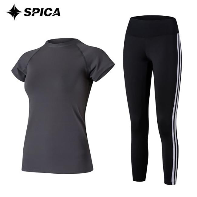 Seupika Yoga Set T-Shirt Leggings Spa508506
