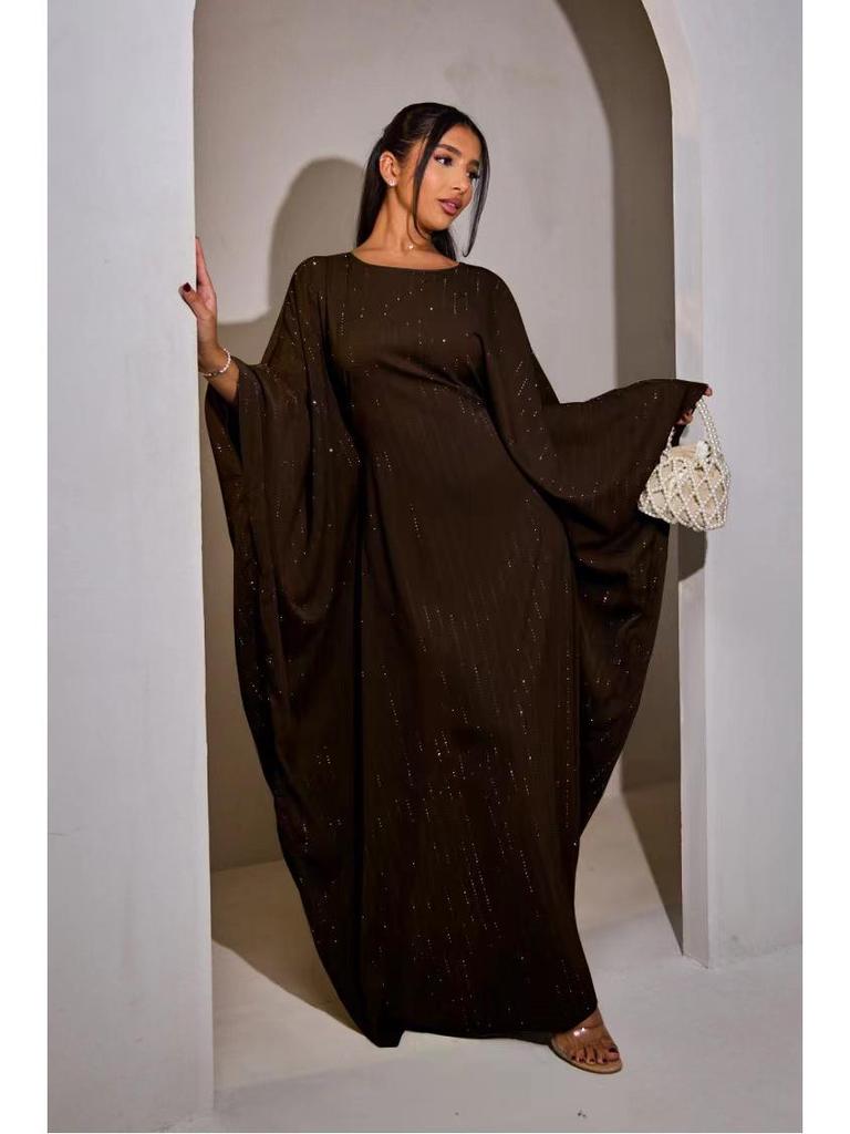 2025 Loriya Luxury Banquet Long Dress with Hot Drill Features, Model LR998.