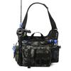 Multi-Functional Fishing Chest Pack Men Outdoor Tactical Waist Bag Large Capacity Fly Gear Organizer Camo