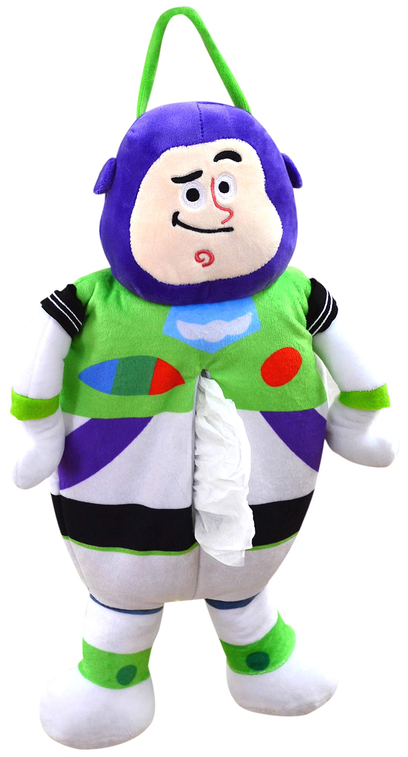 

MORIPiLO Disney Подвесной держатель для салфеток (История игрушек Базз Настенный чехол для коробки с салфетками) приблизительно. 40см, Мягкий и Гладкий, Милый Автомобильный Мерч, Плюшевая Игрушка,