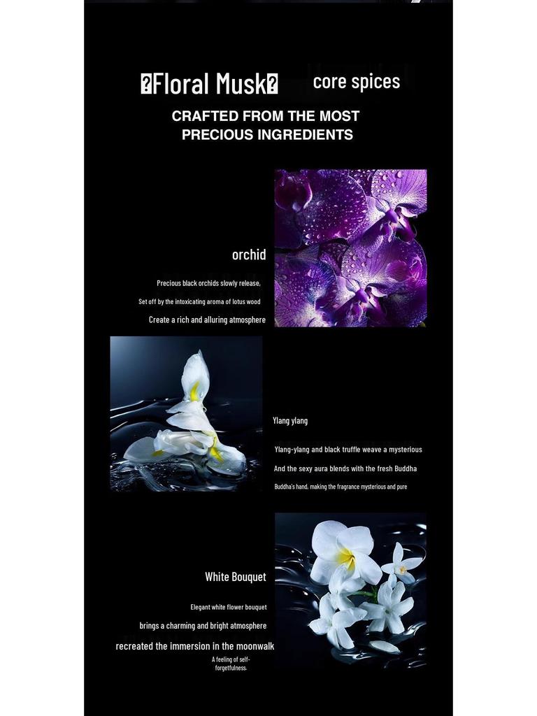 Midnight Orchid Women's Perfume - Long-lasting, Fresh, Natural Fragrance
