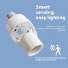 Infrareds Automatic Light Bulb Adapters For Corridors Bathroom Smartests Energy Efficiency High Sensitivity Motion Detection