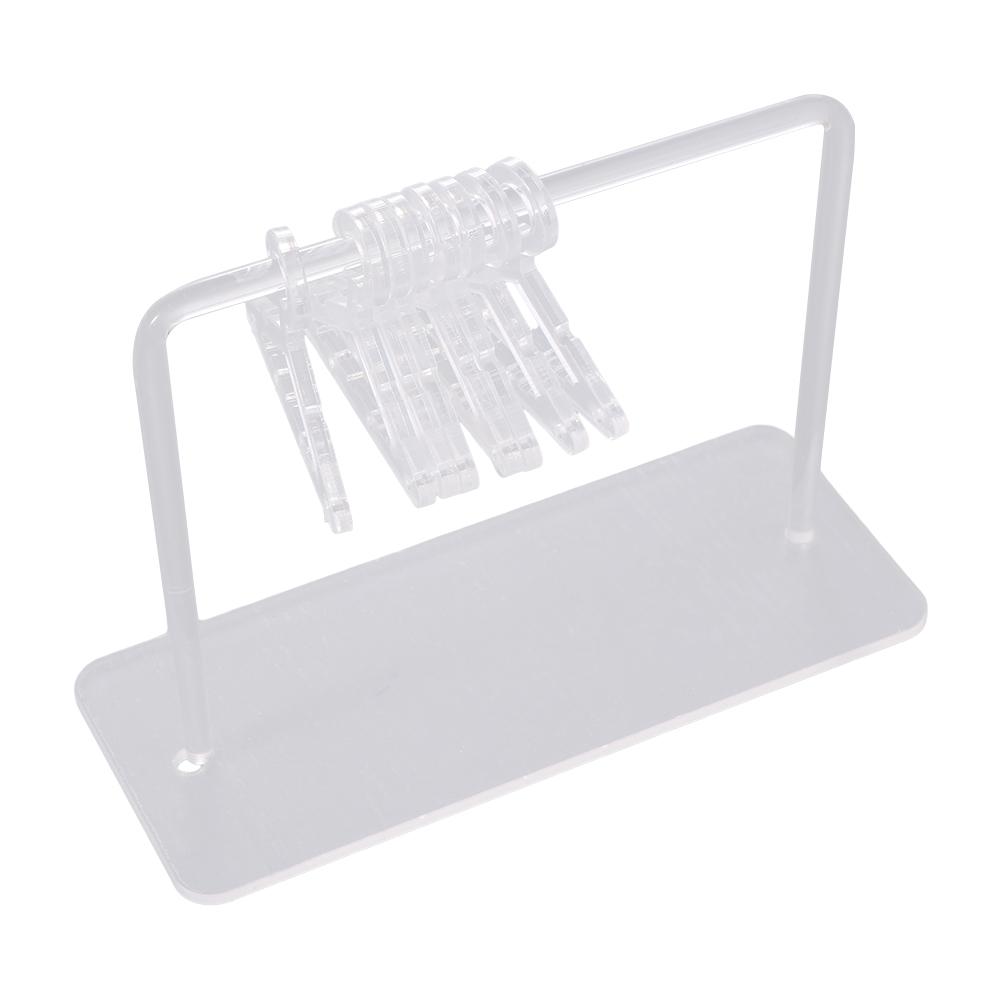 Gift Pendant Ear Stud Holder Coat-hanger Shape Jewelry Show Case Earring Rack Holder Earring Display Stand Jewelry Organizer