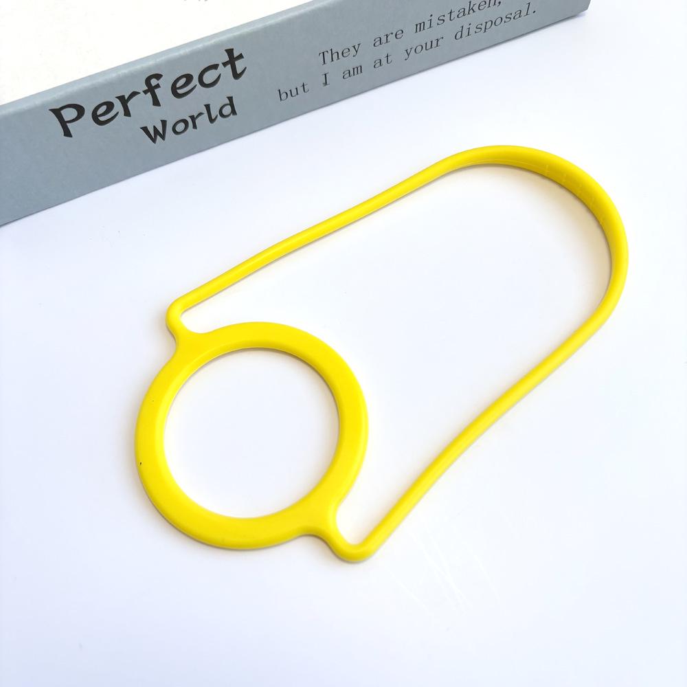 Silicone Cup Strap with Handle for Travel and Beverage Cups