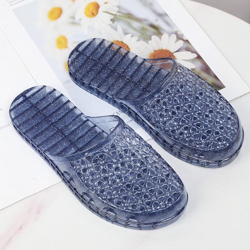 Women's Crystal Flat Sandals - Lightweight, Non-slip, Breathable Fashion for Spring & Summer