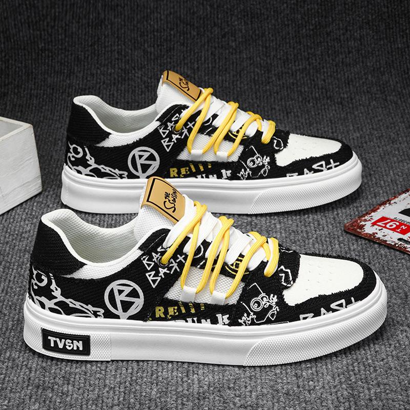 

Shangxin Повседневный Модный Дизайн Обуви Высококлассный Модный Бренд Кеды Мужские Спортивные Повседневные Туфли 44