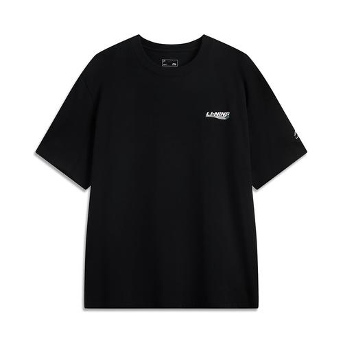 Li Ning LiNing Sports Trend Series T Shirt Men's Black AHSV229-4