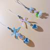 Fashionable Phone Pendant Cute Bag Charm Handmade Phone Charm Stylish Phone Chain Alloy Material Gift for Women Girls