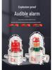 BBJ Explosion-Proof Fire Warning Alarm - Stainless Steel, Sound & Light, 110-120 dB
