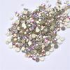 Style Bulk Flat Back Crystal Non Hot Fix ab Glass Rhinestones Ss20 for Nail Art