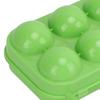 3 Pcs Sturdy Shockproof Egg Storage Carrier ABS Egg Container Egg Organizer Box  Outdoor Camping