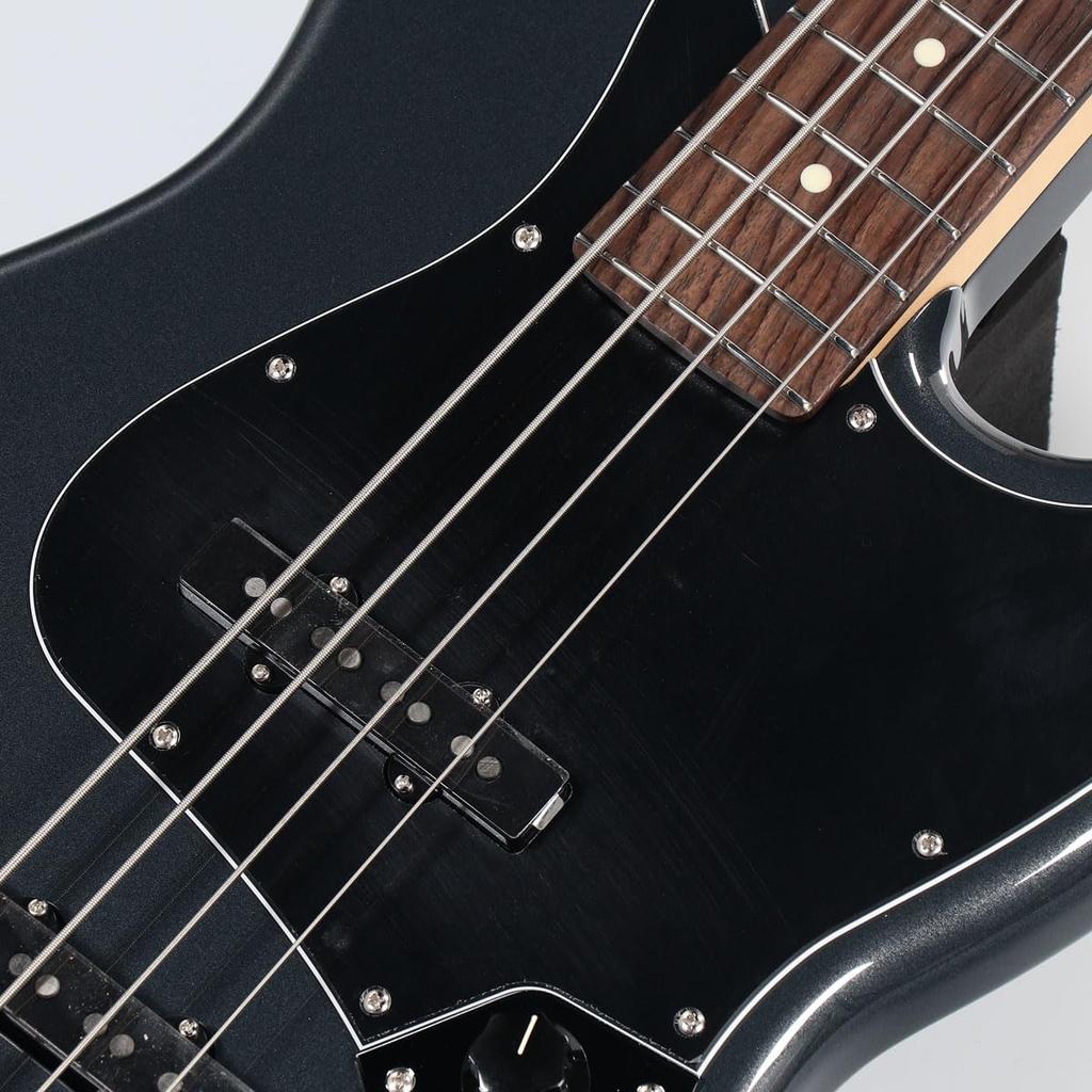 Fender/FSR Collection Hybrid II Jazz Bass Charcoal Frost Metallic with Matching Head [Made Japan]