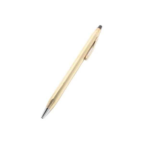 Used CROSS ballpoint pen, rotating, 10KT, with defects