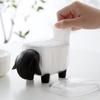 Cute Cartoon Stationery Cotton Swab Makeup Cotton Storage Box Holder   (White Sheep)