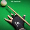 1PC Three-Finger Billiard Gloves Stitching Design Breathable Non-Slip Self-Adhesive Cloth Fixed Gloves Billiard Supplies