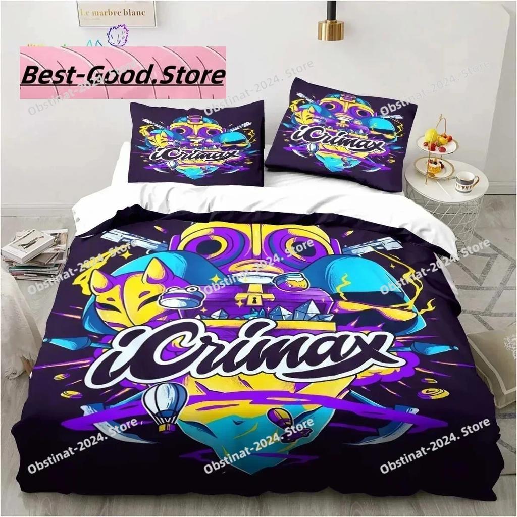 Icrimax 3D Print Bedding Set Single Twin Full Queen King Size Bed Set Adult Kid Bedroom