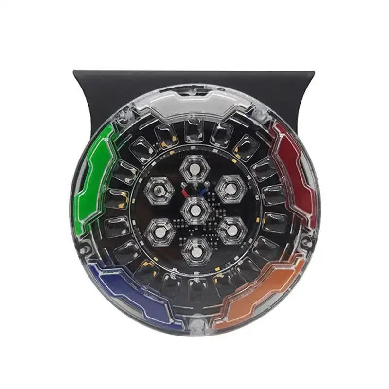 24V Truck Tail Light Flashing LED Light Waterproof Strobe Dynamic Streaming Light Warning Lamp for Van SUV Automobiles