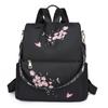 Trendy 2025 Large-Capacity Women's Embroidered Shoulder Bag and Backpack