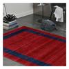 CHOBAY 5 Red Living Room Rug 200x300 In Soft and Silky Polypropylene