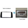 Seamless 2 DIN Plastic Fascia Panel For Aftermarket Car Stereo In 2003 2006 Models