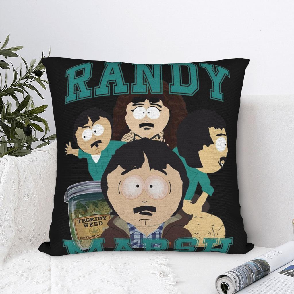 Randy Marsh SouthPark Poszewki na poduszki Gadżety z nadrukiem Poszewka na poduszkę Dekoracja Poszewka na poduszkę Salon Wiele rozmiarów